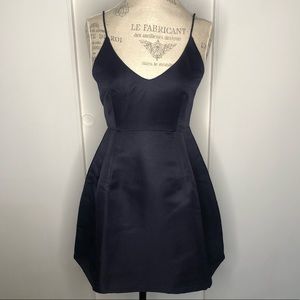 Elegant Black Spaghetti Strap Dress